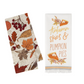 Wooden Acorn Trivet w Autumn Harvest Style Kitchen Collection Dishtowel Towel Gift Set of 2 18x28 L