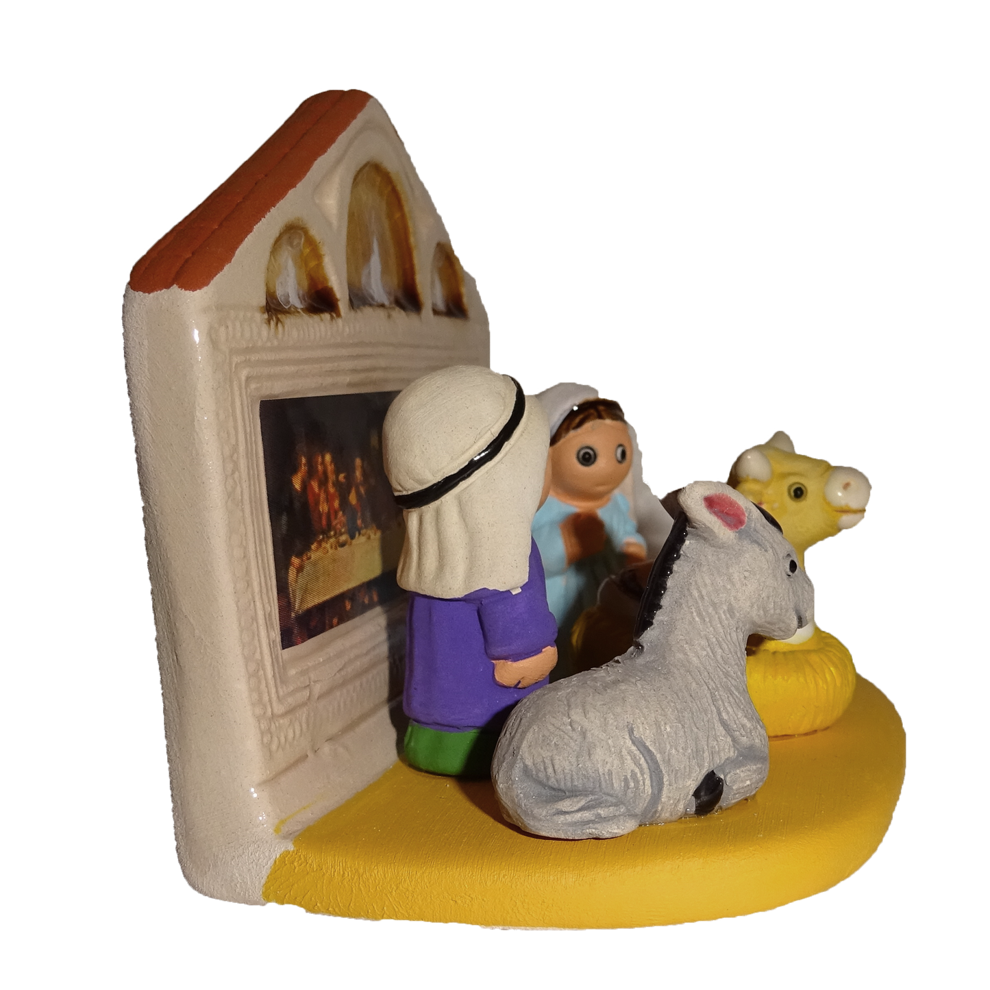 Small Cultural Nativity Scene Holiday Decoration Nativities Around the World  (Last Supper Nativity)