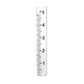 Rain Gauge Plastic Replacement Tube 5 Inch Length x Tapers to  .84 Inch Diameter Small
