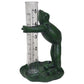 Fire Sale! Small Rain Gauge Outdoor Garden Decor Guage for Deck or Yard (Frog)