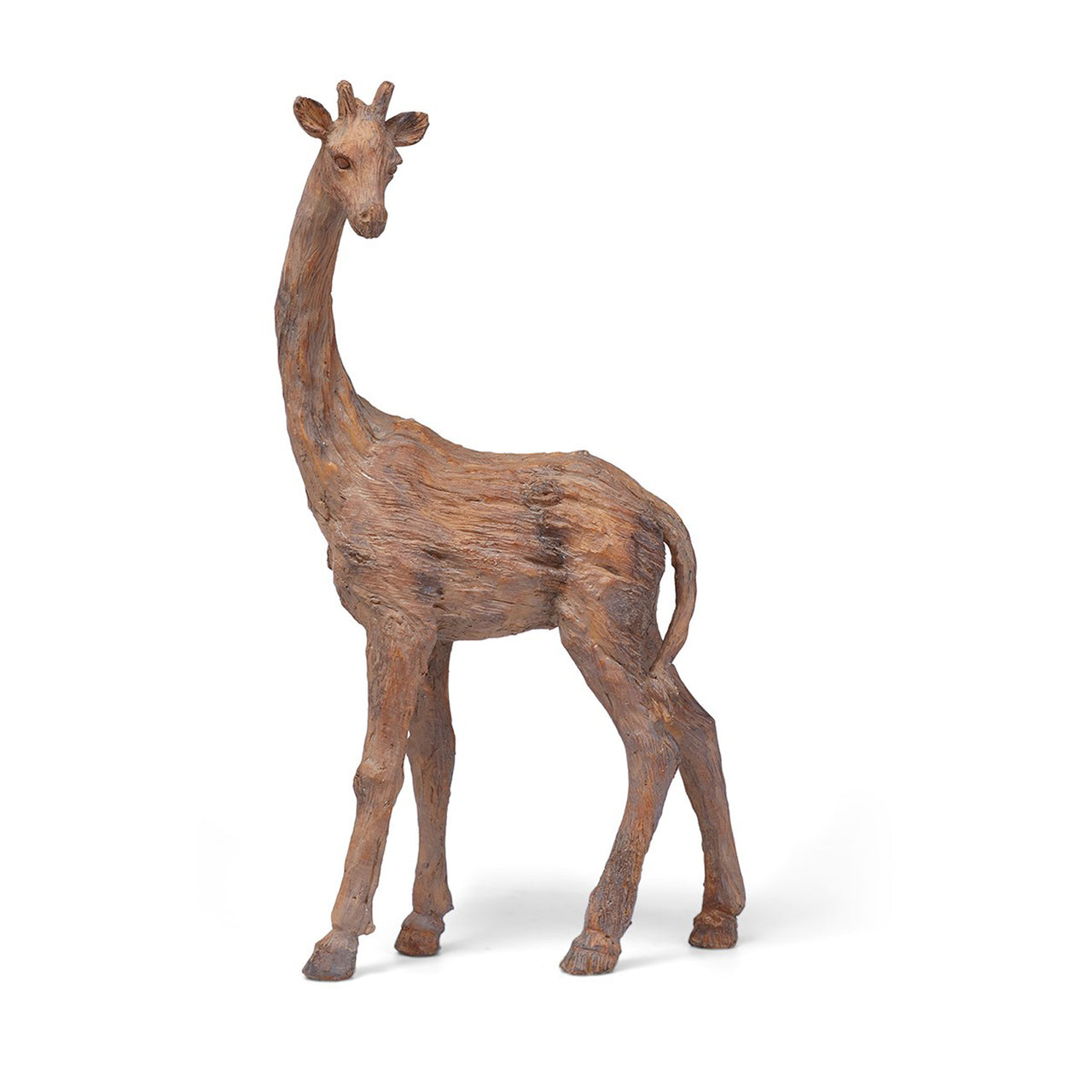 Fire Sale! Jones Africa Giraffe Statue Pair Home Decor Accents Giraffes African Sculpture